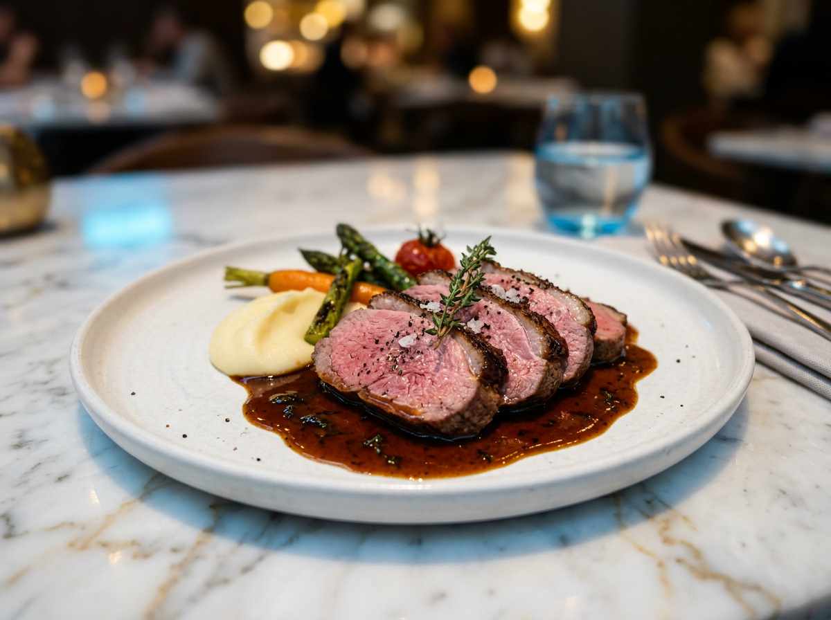 肉料理：満足の芯を通す